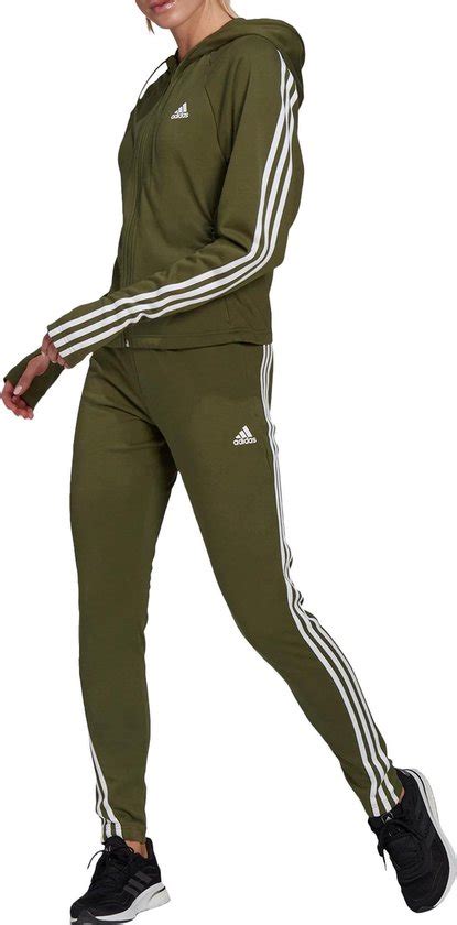 adidas trainingspak vrouwen groen|Adidas trainingspak dames.